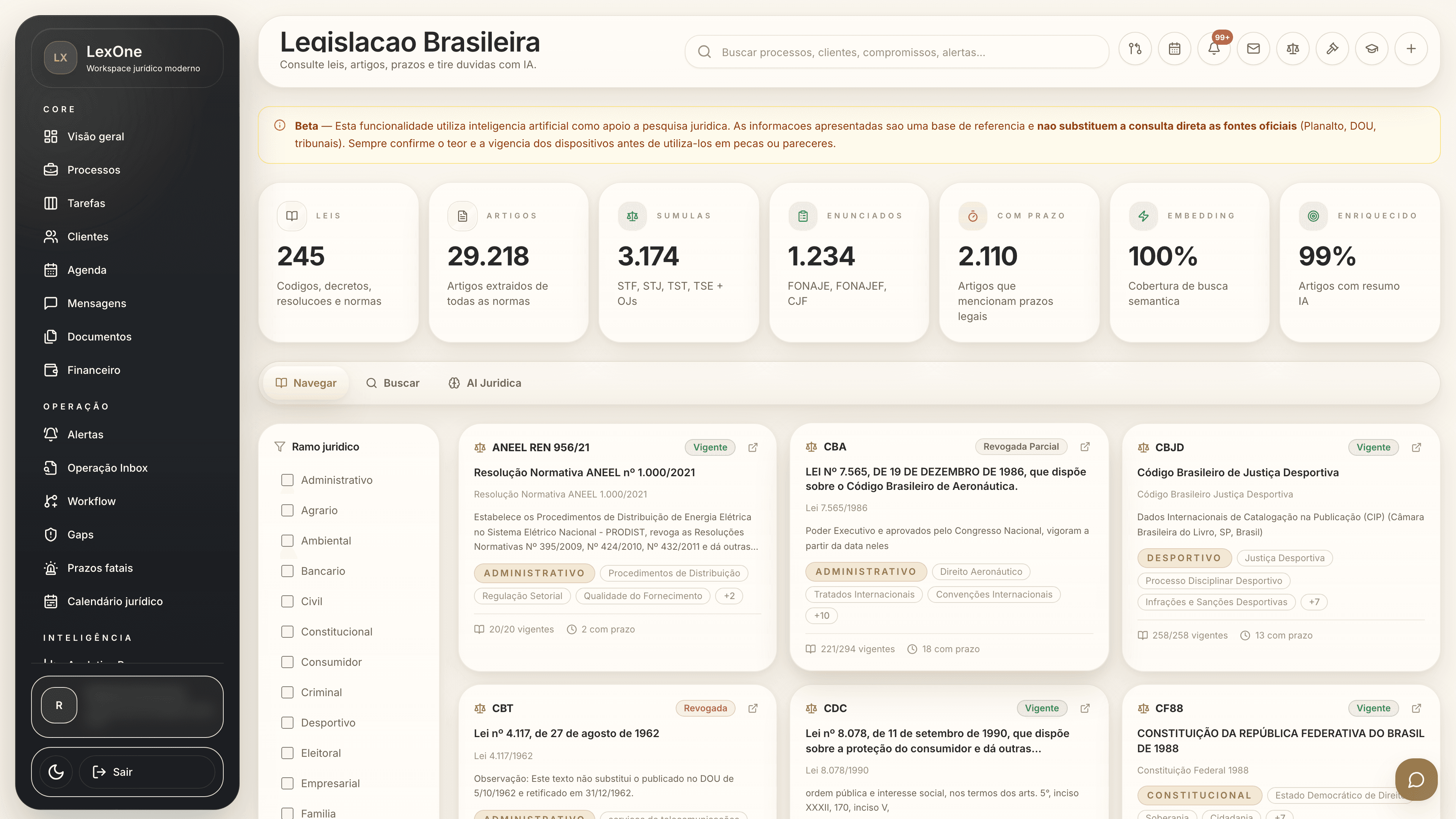 Base jurídica vinculada ao caso