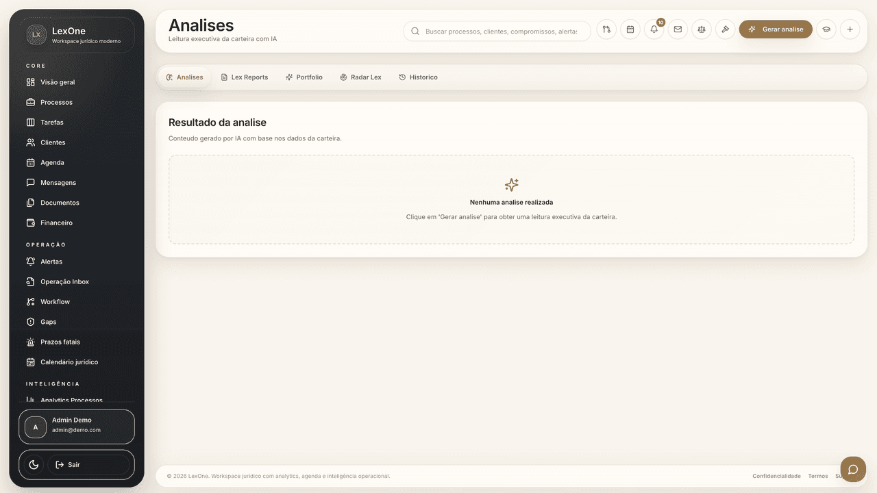 LexAtlas analisando processo com resumo, raciocínio visível e fonte verificável.